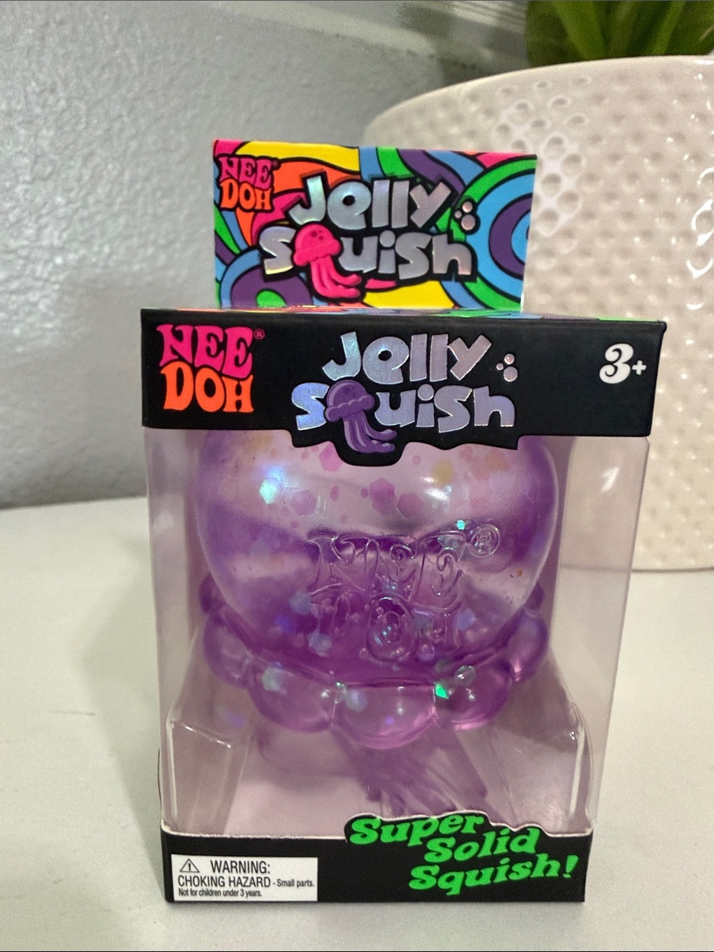 Needoh Jelly Squish Super Solid Squish - Purple (AUTHENTIC)